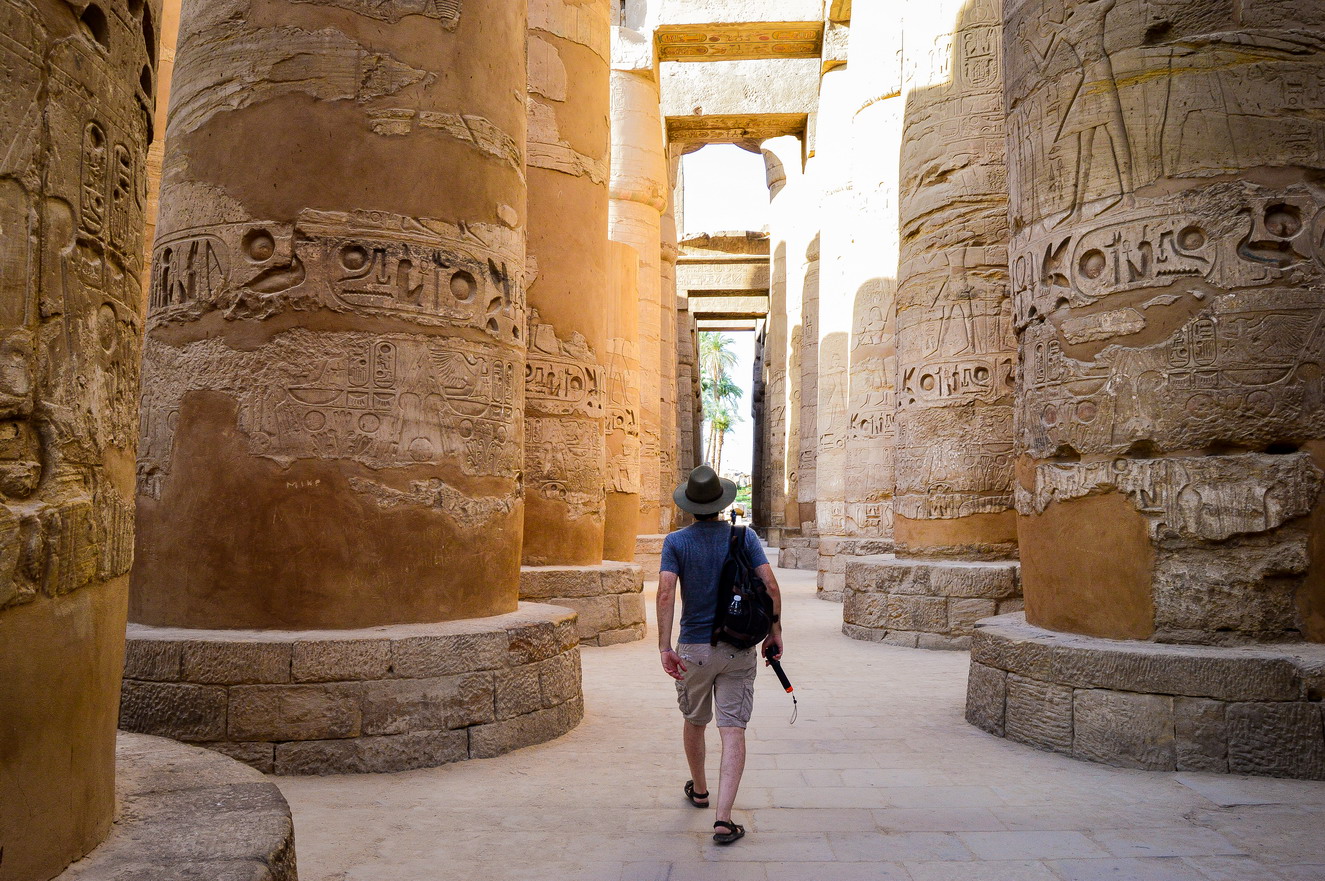 Luxor and Aswan tours – Karnak Temple columns
