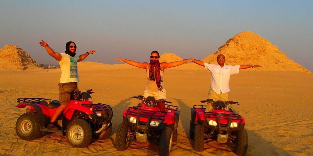 Giza Pyramids Panorama & 1-Hour Quad Bike Adventure