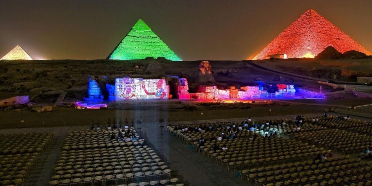 Sound & Light Show at the Pyramids